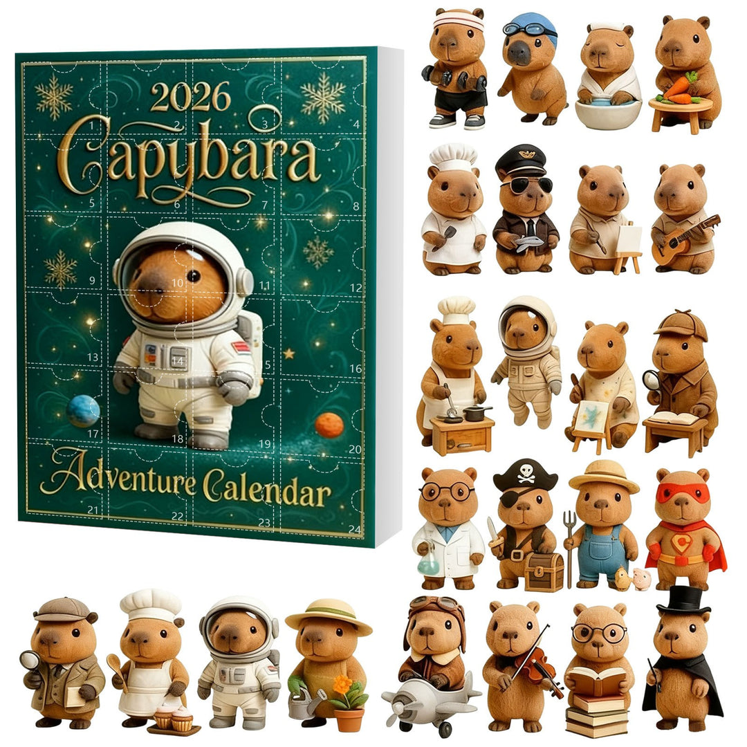 CALENDRIER DE L’AVENT – Capybara Cosmique