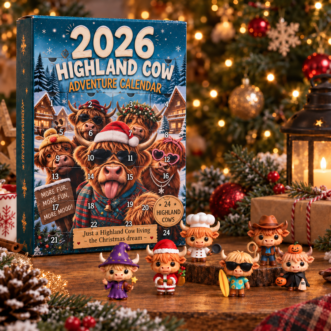CALENDRIER DE L’AVENT – VACHES HIGHLAND