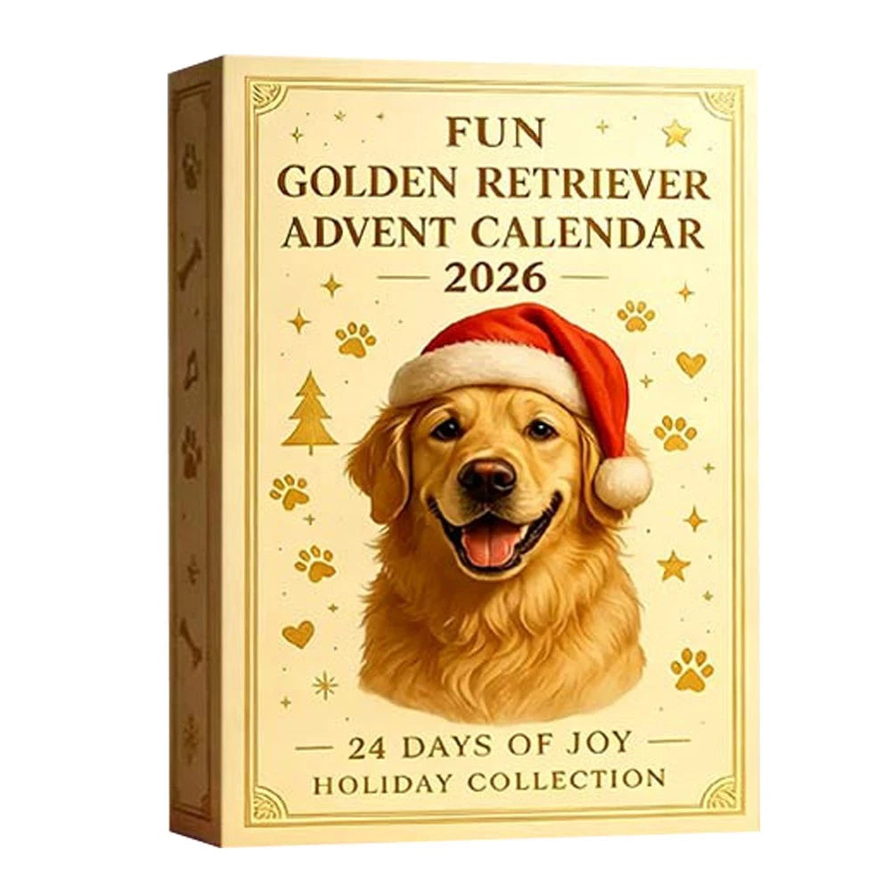CALENDRIER DE L’AVENT - Golden Retriever