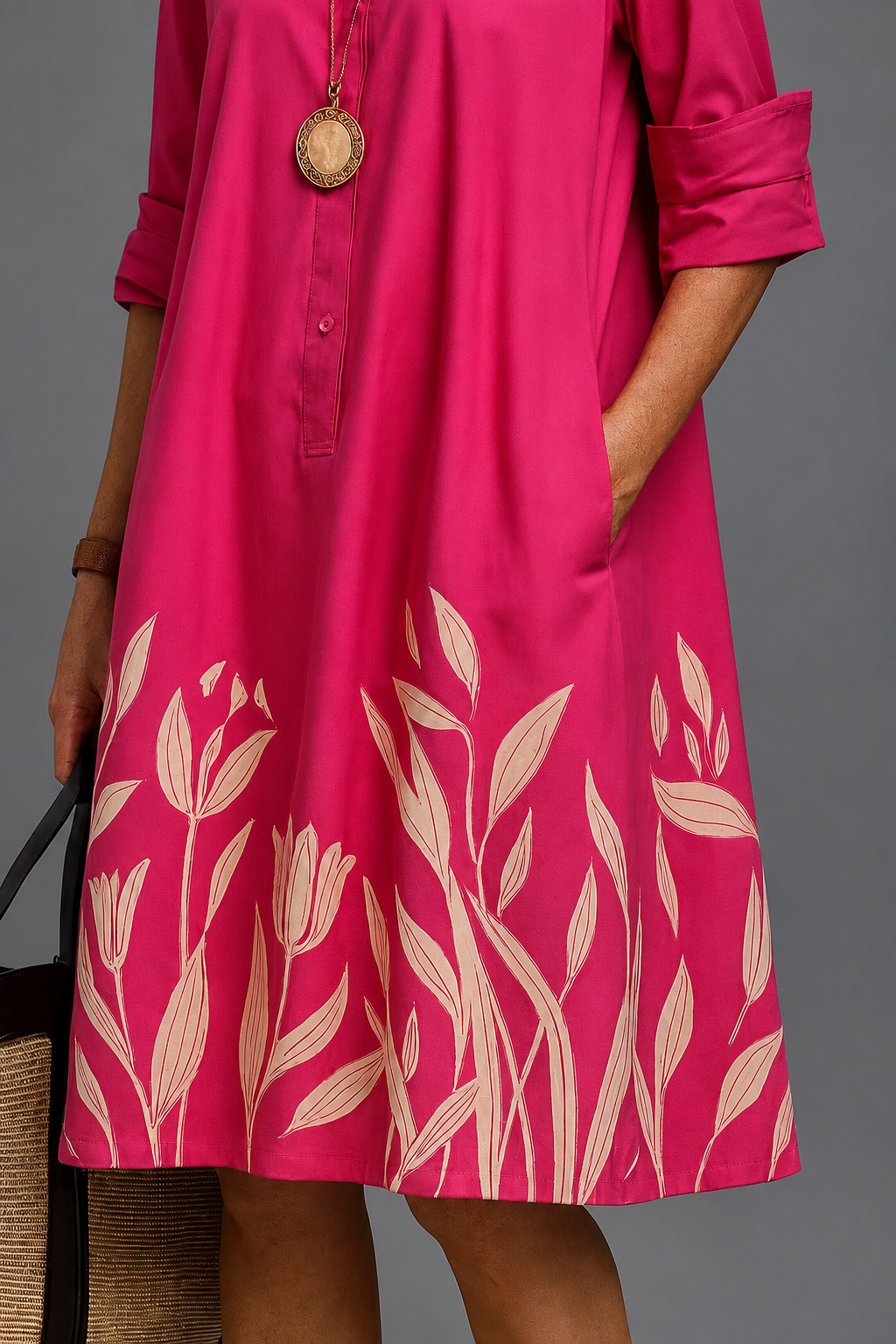 Annmarie | Robe midi confortable