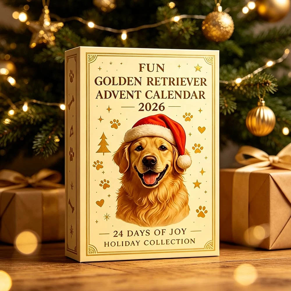 CALENDRIER DE L’AVENT - Golden Retriever