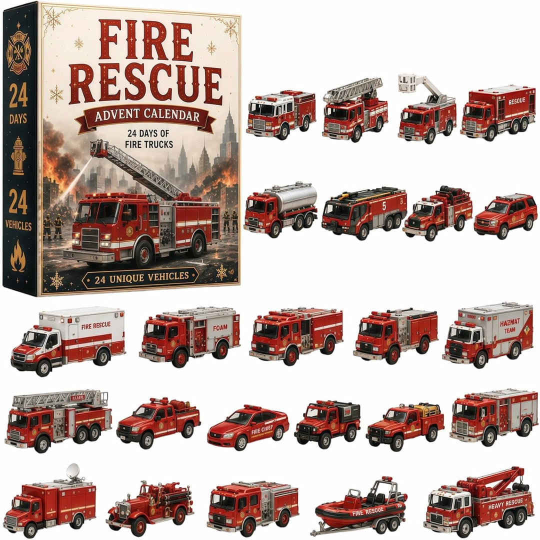 CALENDRIER DE L’AVENT – Pompiers & Sauvetage