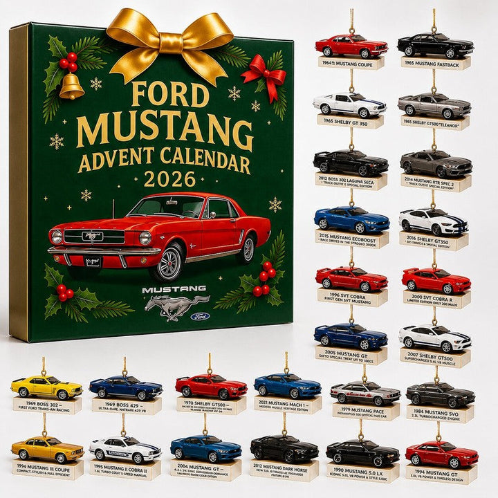 CALENDRIER DE L’AVENT - Mustang