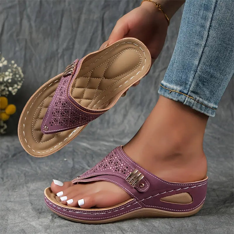 Élodie - Sandales à glissière pour femmes