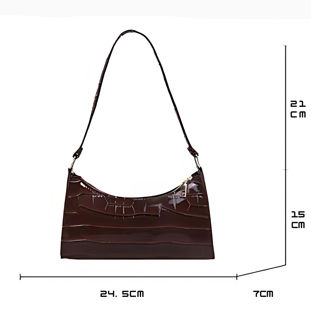 Jamie | Sac en Cuir Brillant
