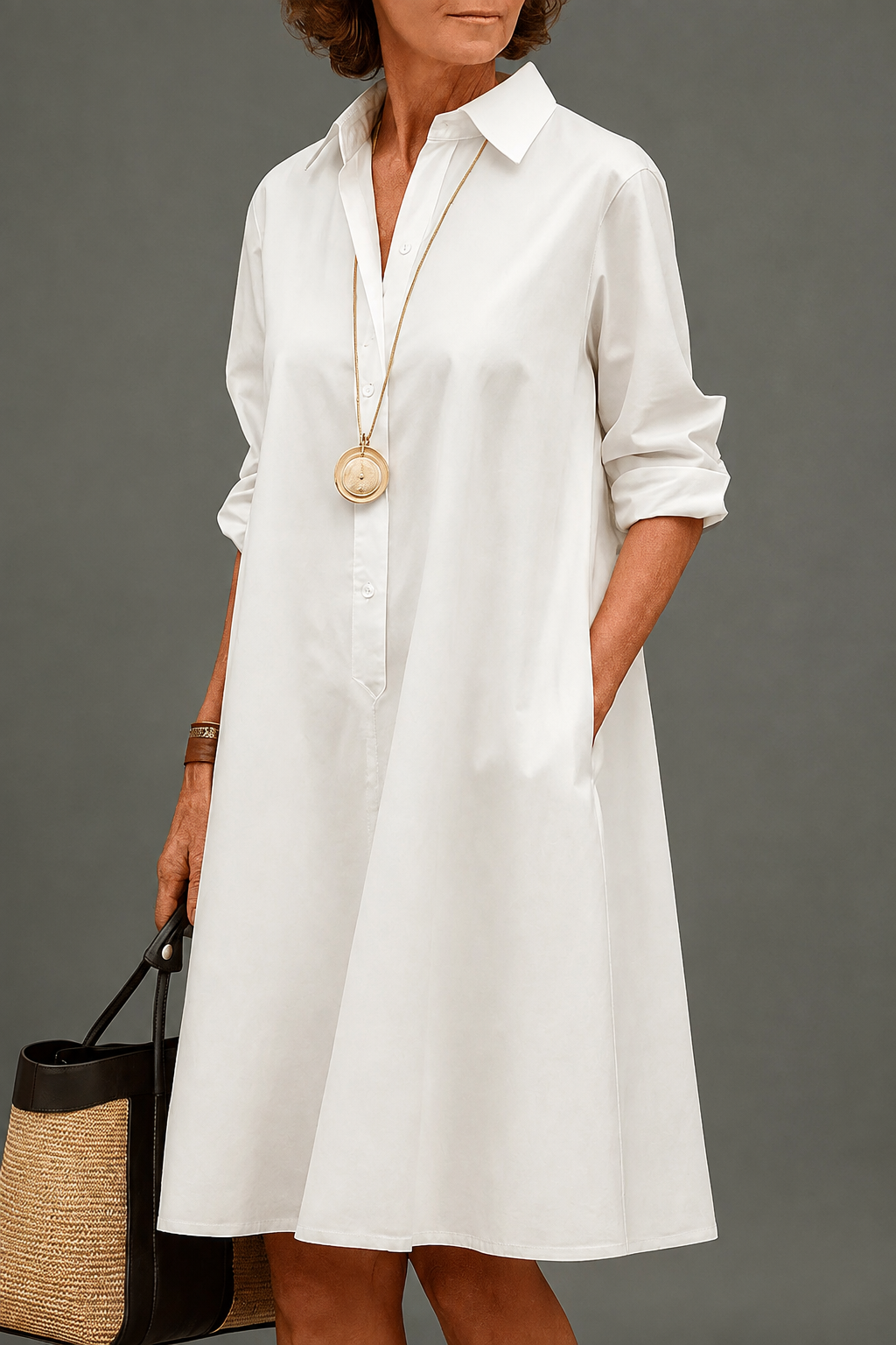 Sadie | Robe midi élégante