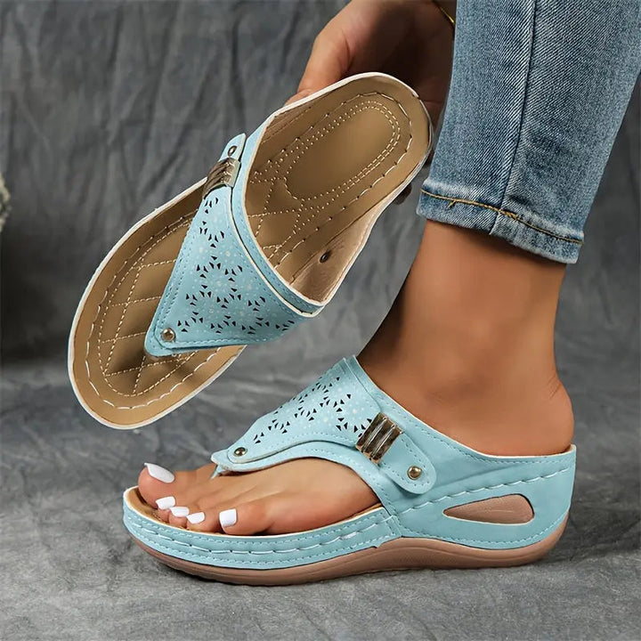 Élodie - Sandales à glissière pour femmes