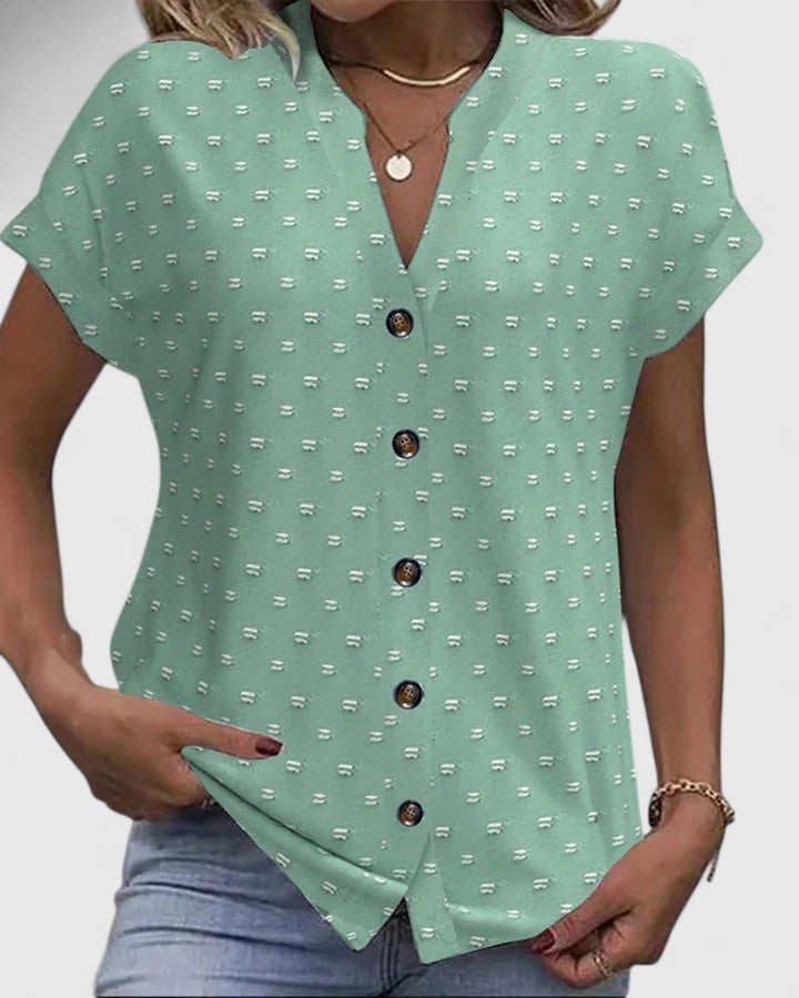 Jamie | Chemise V-Neck Confortable