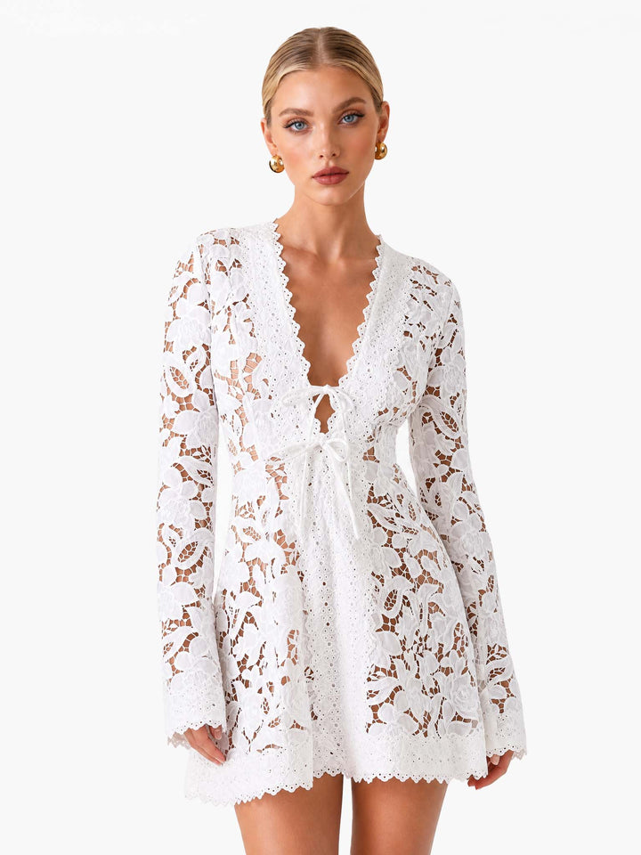 Juliette | Robe mini en dentelle
