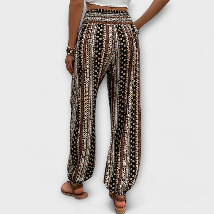 Jamie | Pantalons Graphiques Ethniques