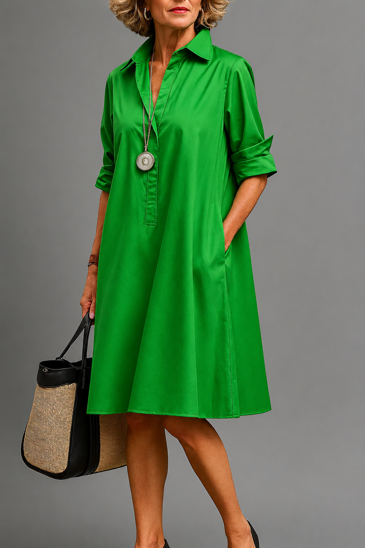 Riley | Robe midi raffinée