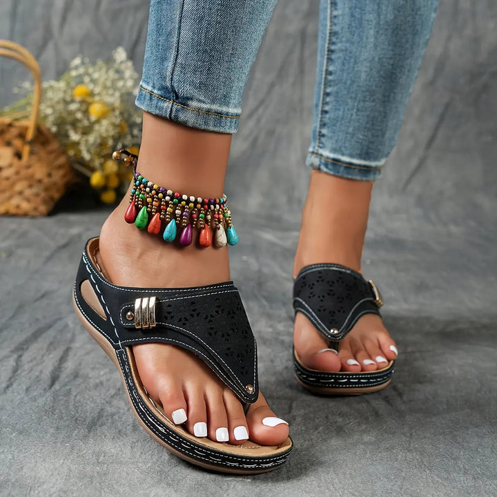 Élodie - Sandales à glissière pour femmes