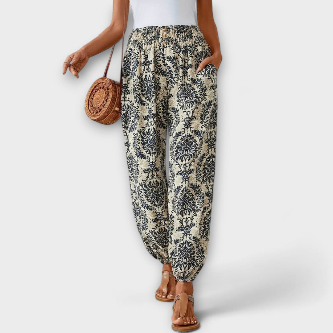 Jamie | Pantalons Graphiques Ethniques