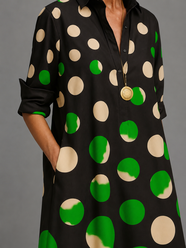 Loretta | Robe midi élégante