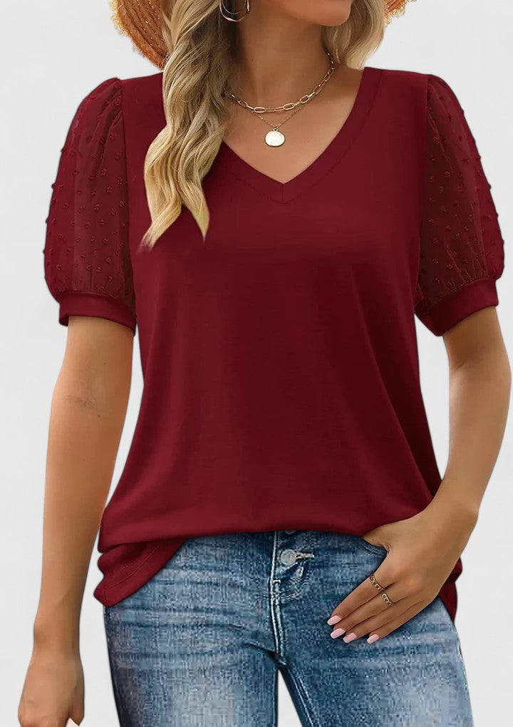 Jamie | Haut V-Neck Confortable