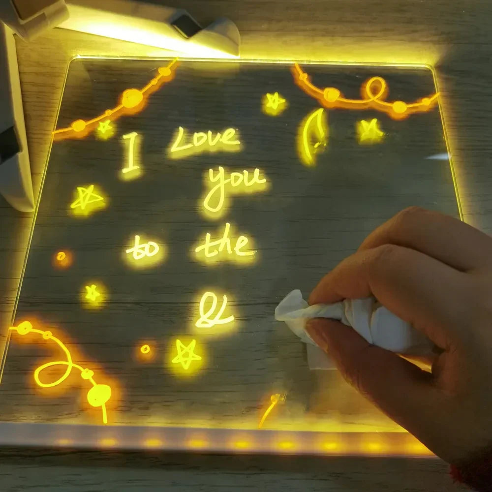 Tablette de Dessin Lumineuse LED
