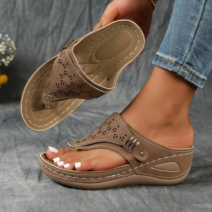 Élodie - Sandales à glissière pour femmes
