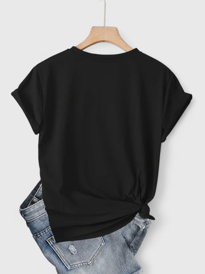 Jamie | T-Shirt Confortable à Manches Courtes.