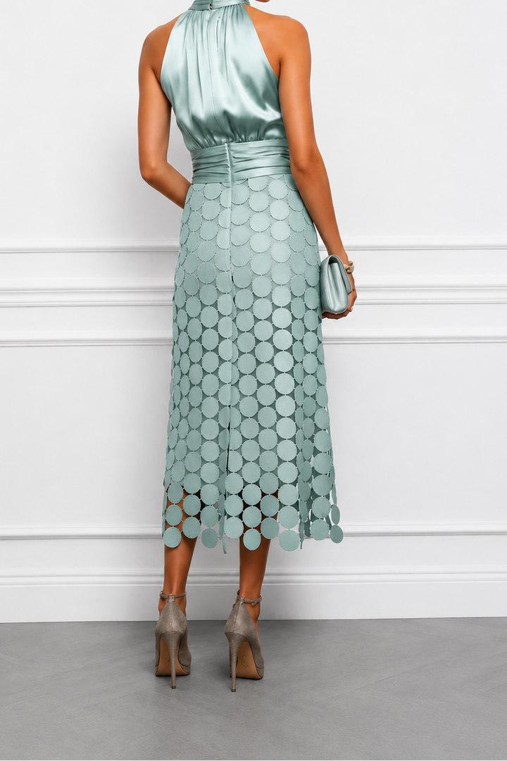 Celine | Robe midi élégante pour cérémonies