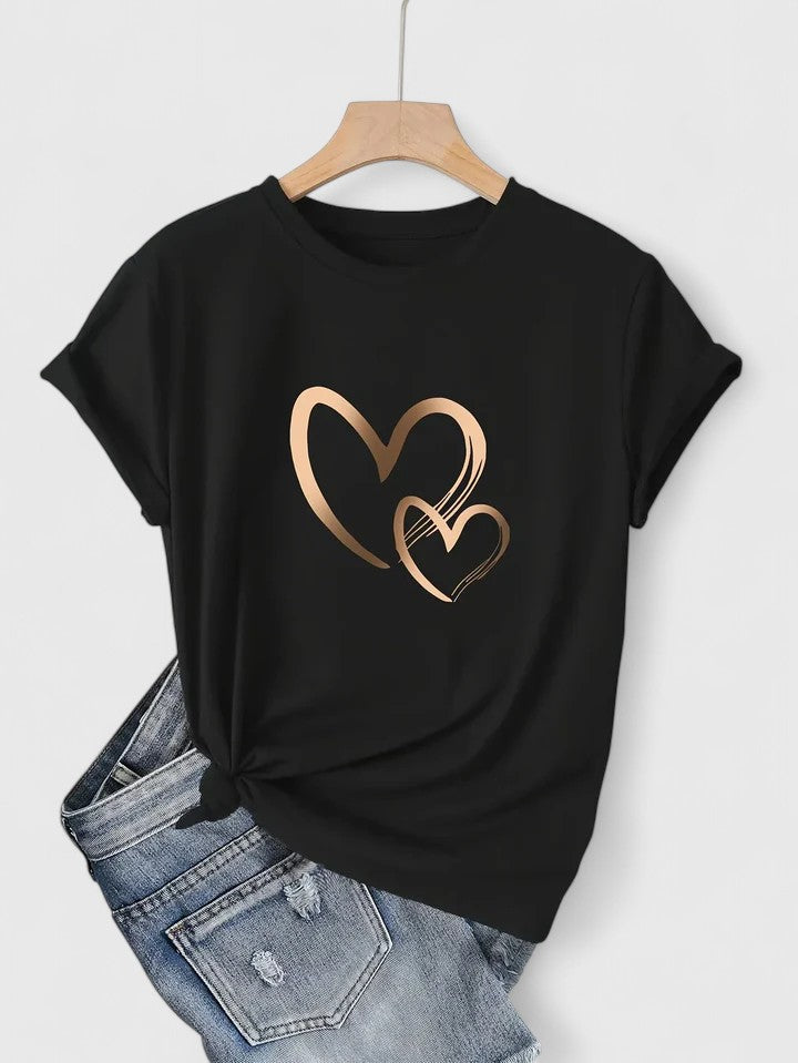 Jamie | T-Shirt Confortable à Manches Courtes.