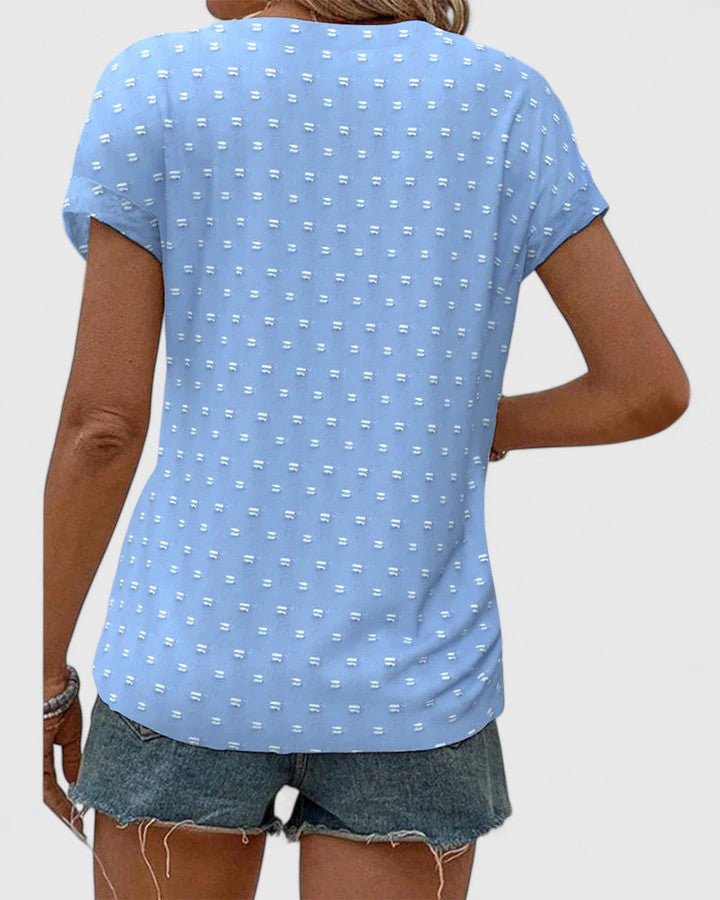 Jamie | Chemise V-Neck Confortable