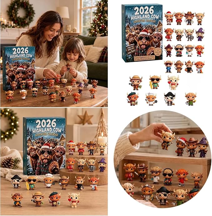 Highland Cow Advent Calendar