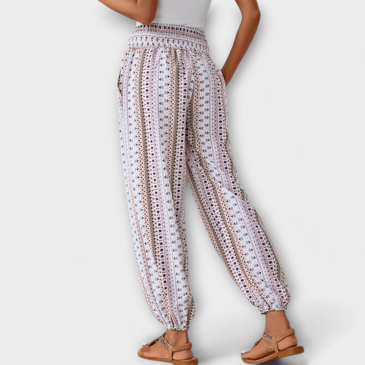 Jamie | Pantalons Graphiques Ethniques