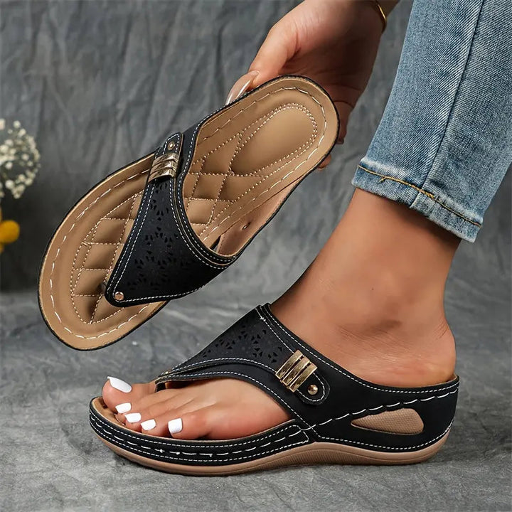 Élodie - Sandales à glissière pour femmes