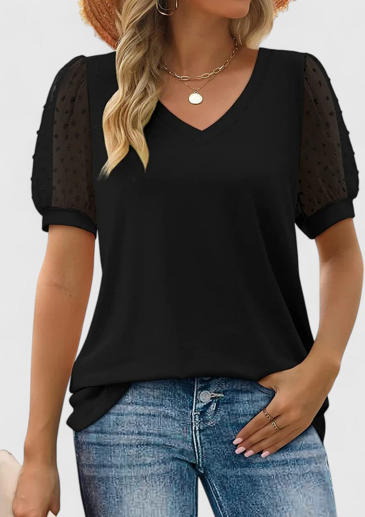 Jamie | Haut V-Neck Confortable