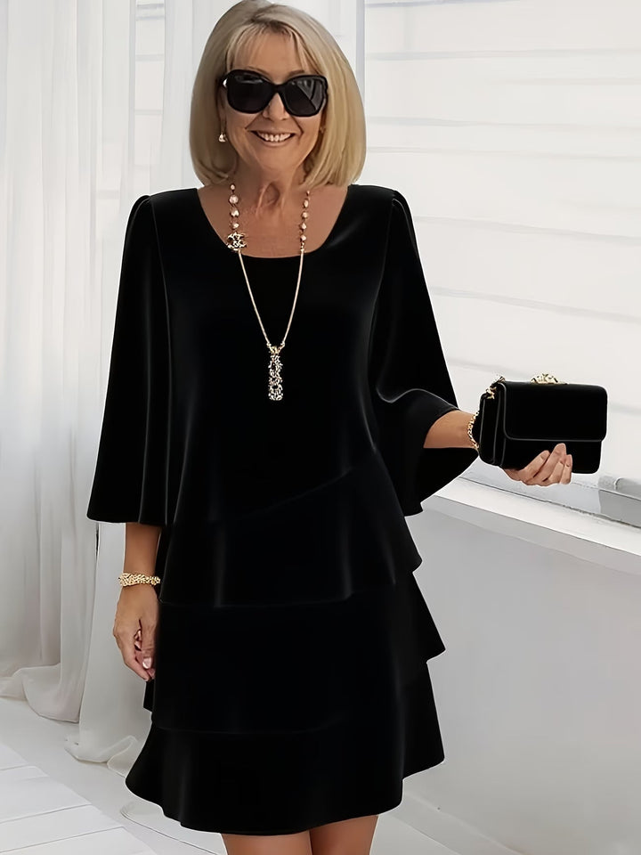 Catherine | Robe élégante à volants