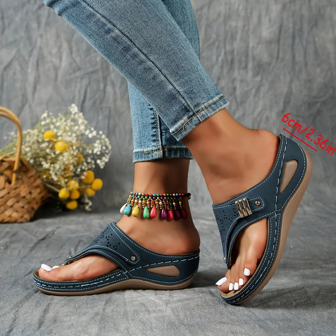 Élodie - Sandales à glissière pour femmes