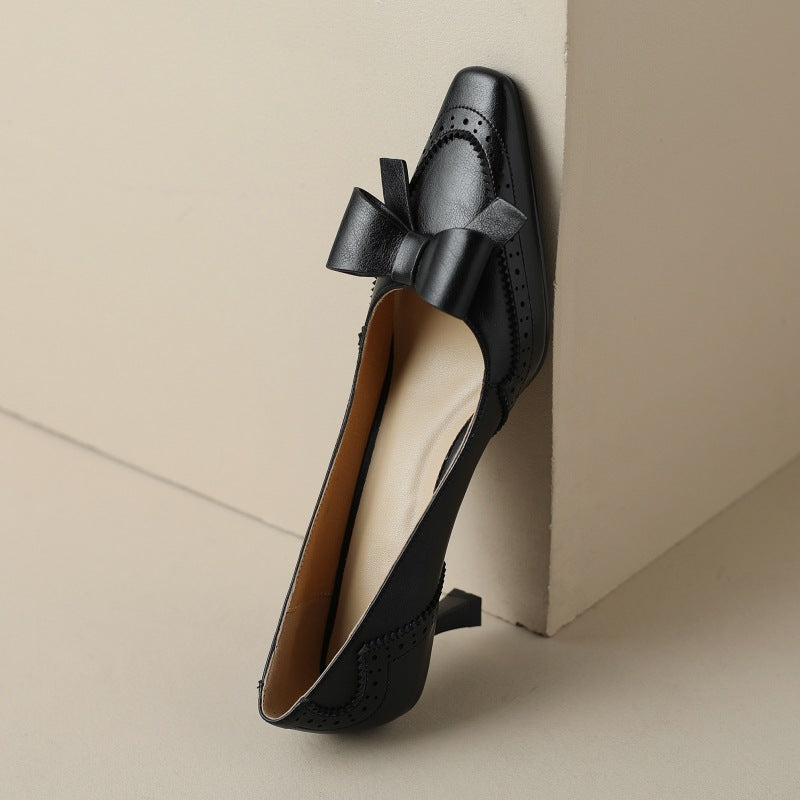 Célora Chaussures à Talons en Cuir