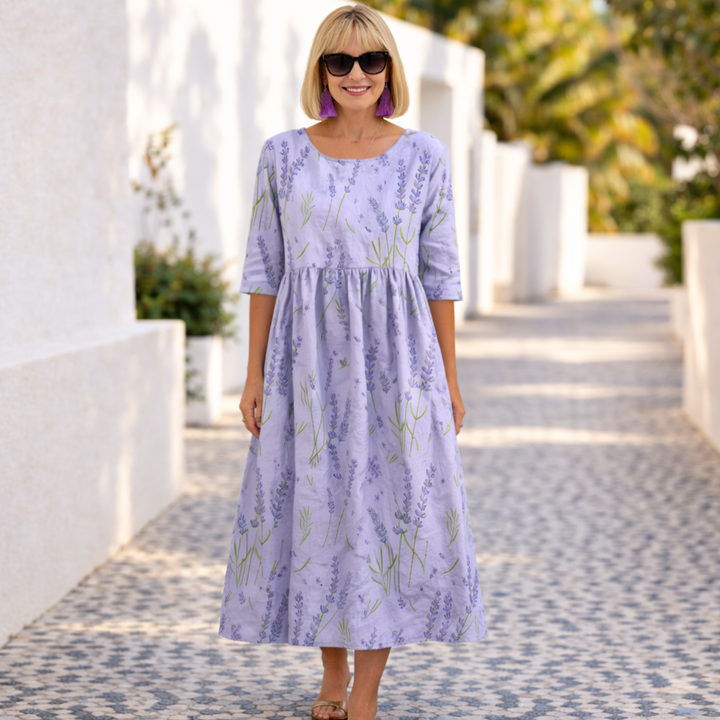 Susan | Robe Fleurie avec une Ambiance Estivale
