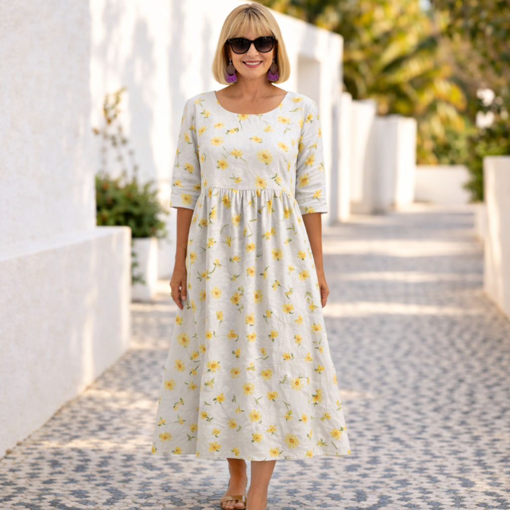 Susan | Robe Fleurie avec une Ambiance Estivale