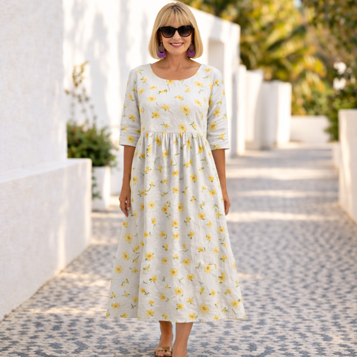 Susan | Robe Fleurie avec une Ambiance Estivale