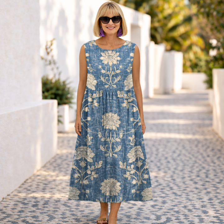 Kate | Robe Midi - Confort Évident