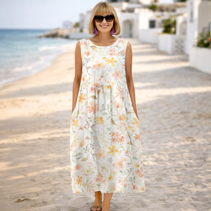 Kate | Robe Midi - Confort Évident