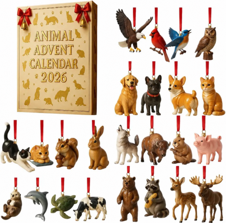CALENDRIER DE L’AVENT – LE MONDE DES ANIMAUX