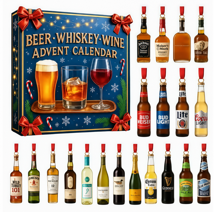 CALENDRIER DE L’AVENT - Bière, Vin & Whisky