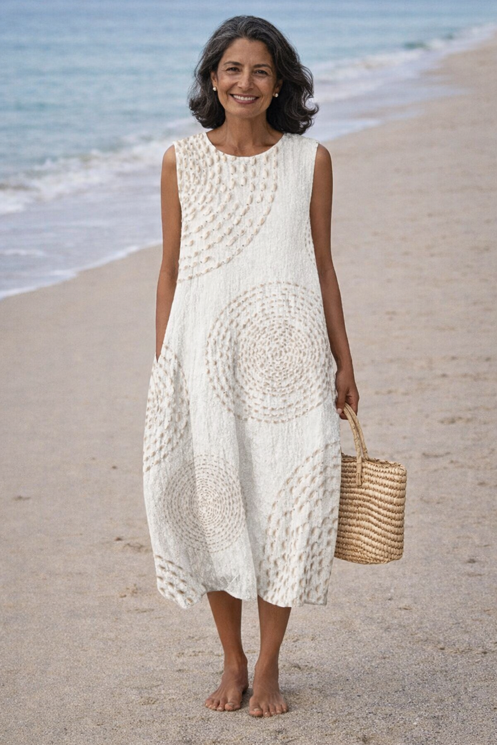 Luna | Robe rétro décontractée