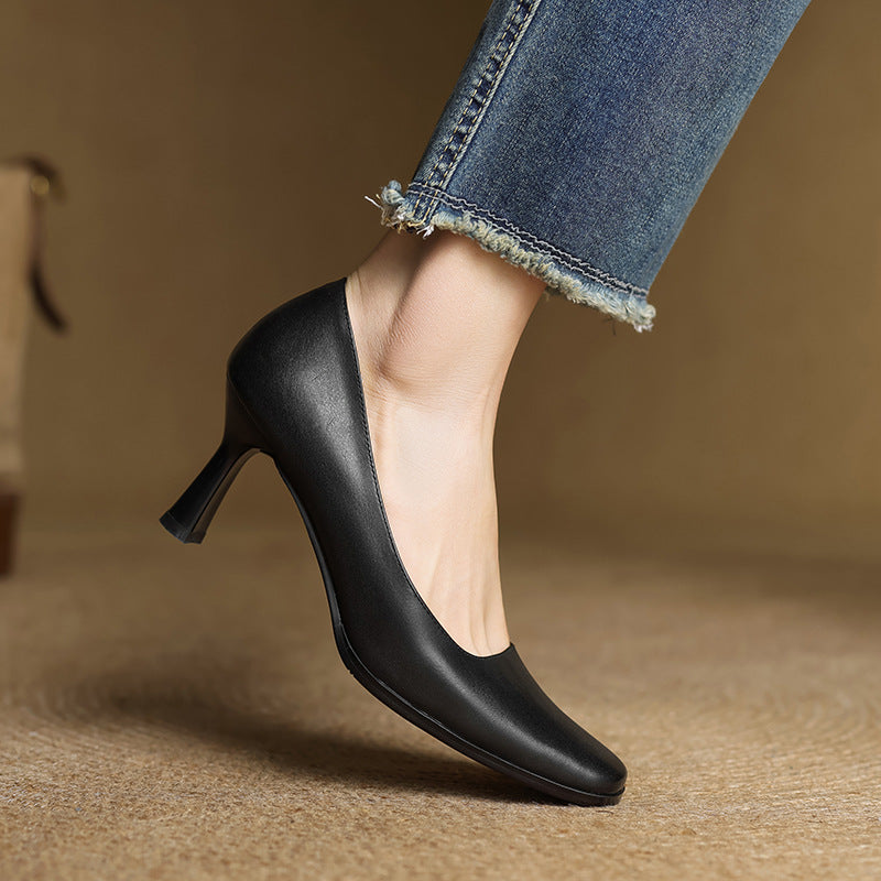 Escarpins en cuir Elviera