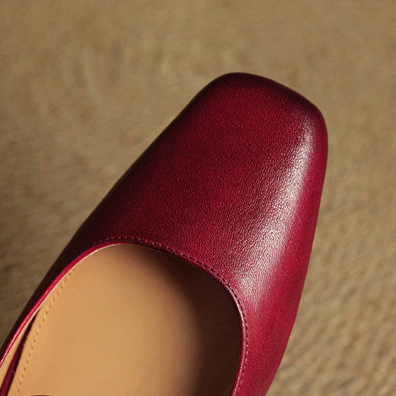 Mules en cuir Meyra