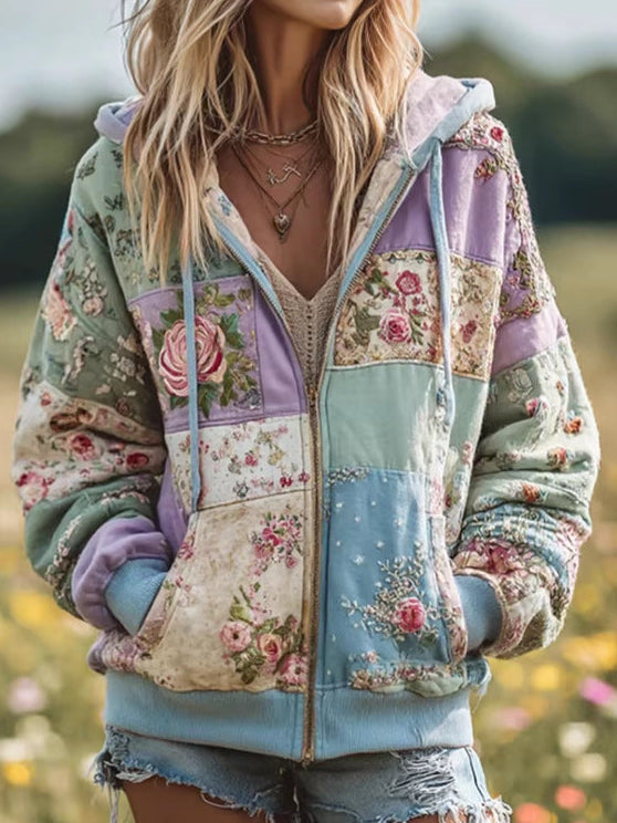 JENNY | GILET EN MAILLE BOHÈME