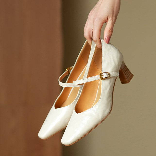 Orvane Mary Jane en cuir