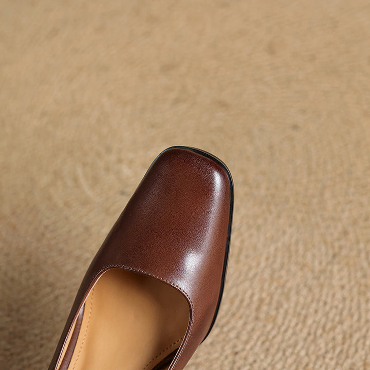 Escarpins en cuir Elviera