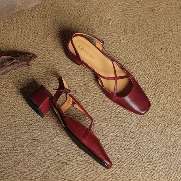 Talons en cuir Valenne