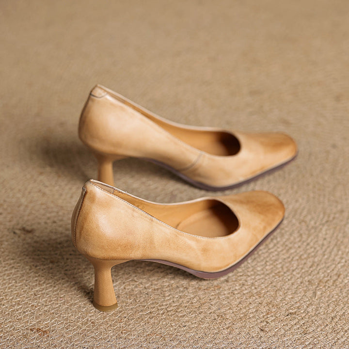 Escarpins en cuir Elviera