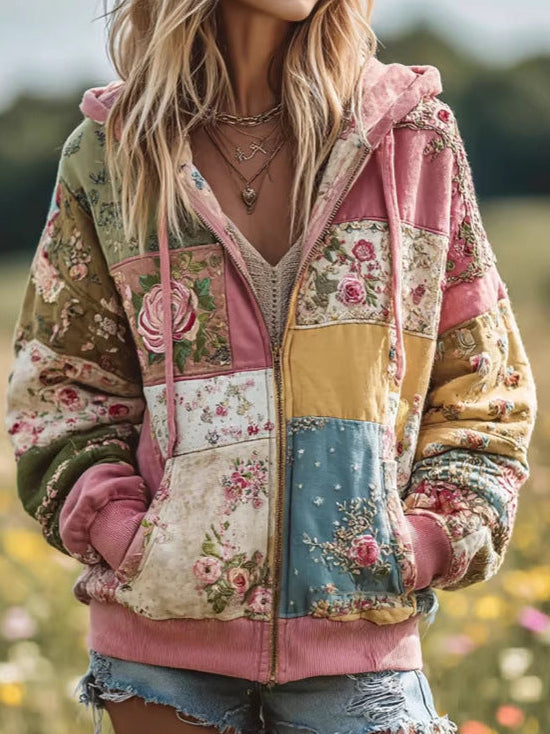 JENNY | GILET EN MAILLE BOHÈME