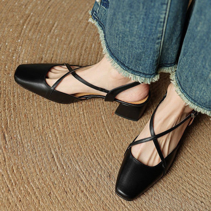 Talons en cuir Valenne