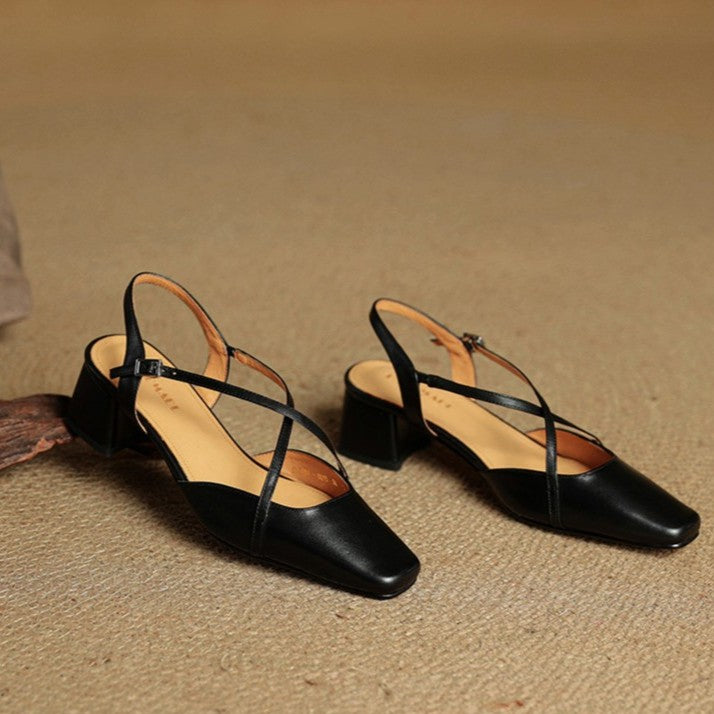 Talons en cuir Valenne